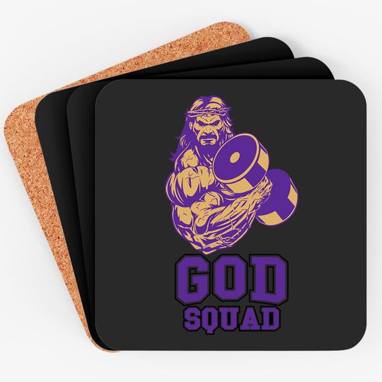 Kelvin's God Squad - Righteous Gemstones - Coasters