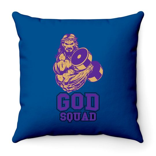 Kelvin's God Squad - Righteous Gemstones - Throw Pillows