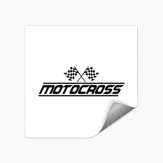 Moto Cross Motocross Driver Motorcycle Motocrosser Stickers