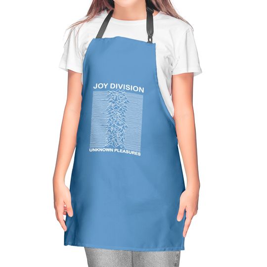 Joy division unknown pleasures Kitchen Apron Kitchen Aprons