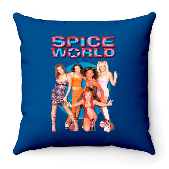 Spice Girls World Tour  Throw Pillows