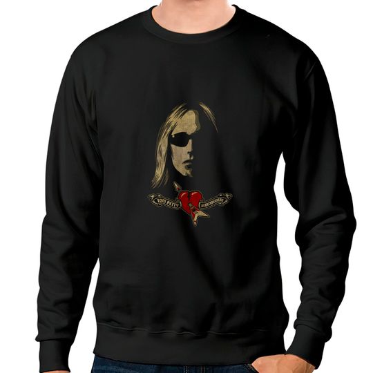Tom Petty & The Heartbreakers Ladies Sweatshirts: Shades  Logo