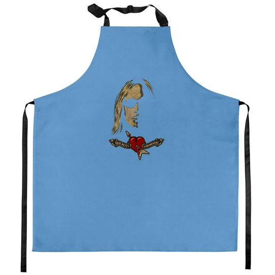 Tom Petty & The Heartbreakers Ladies Kitchen Aprons: Shades  Logo