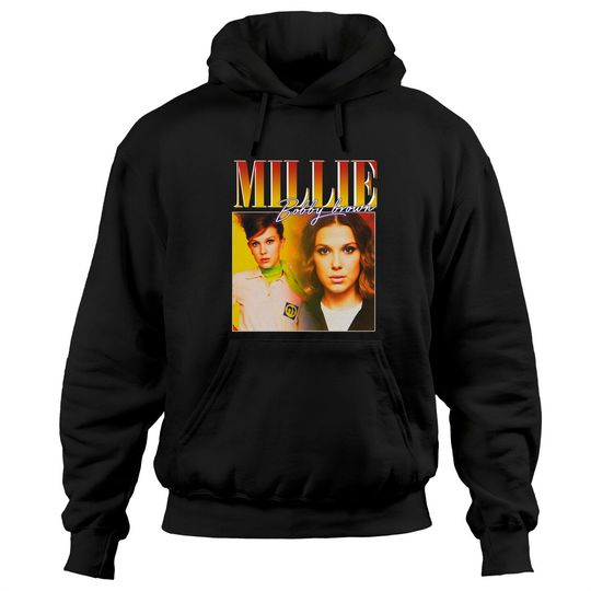 Millie Bobby Brown Hoodies Vintage design, Millie Bobby Brown Retro Unisex Shirt