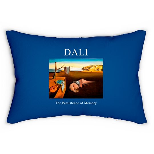 Dali The Persistence of Memory Lumbar Pillow -art Lumbar Pillow,art clothing,aesthetic Lumbar Pillow,aesthetic clothing,salvador dali Lumbar Pillow,dali Lumbar Pillow,dali Lumbar Pillows