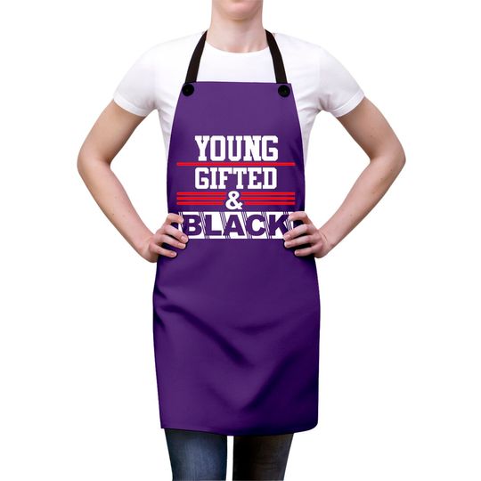 Young Gifted & Black Juneteenth History Month Aprons