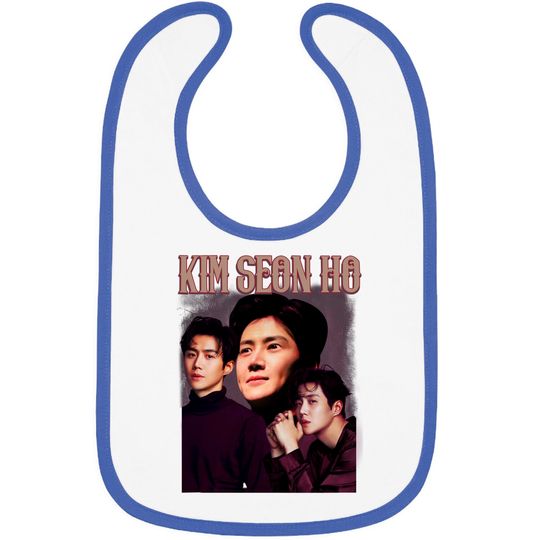 Vintage Kim Seon Ho Bib Merchandise Bootleg Movie Television Series South Korean Bibs ClassicRetro Graphic Unisex Sweatshirt Hoodie NZ89