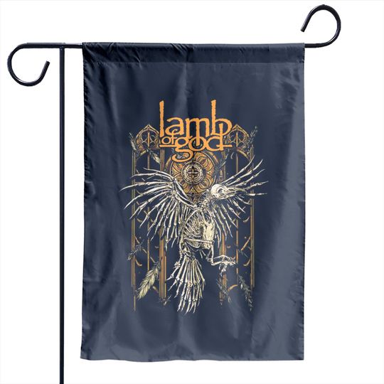 Lamb of God Band Garden Flags