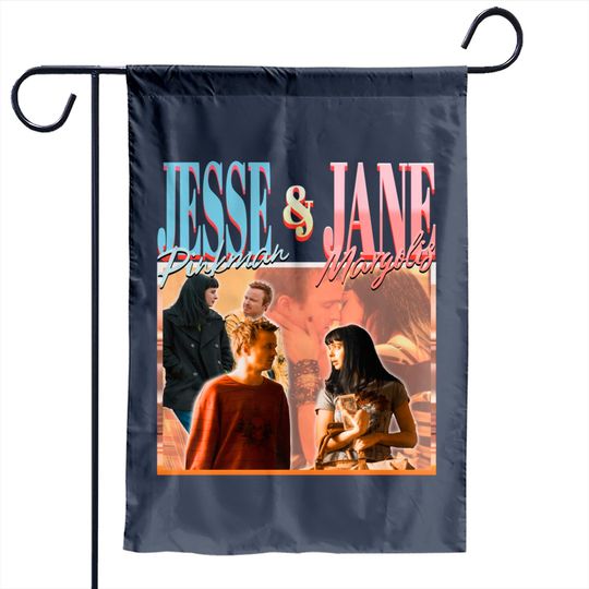 RETRO Jesse Pinkman jane Margolis, Couple Garden Flags,Vintage Jesse Pinkman Garden Flags Retro | Breaking Bad Garden Flags