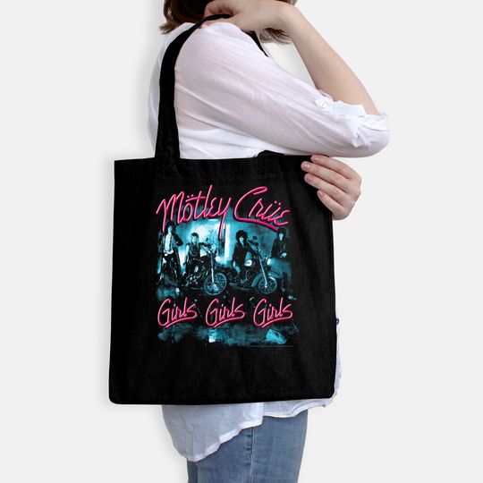 Motley Crue Girls Girls Girls Bags Album Cover Rock Band Concert Merch, Motley Crue Shirt