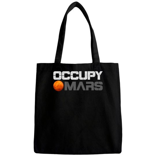 Occupy Mars Shirt Bags