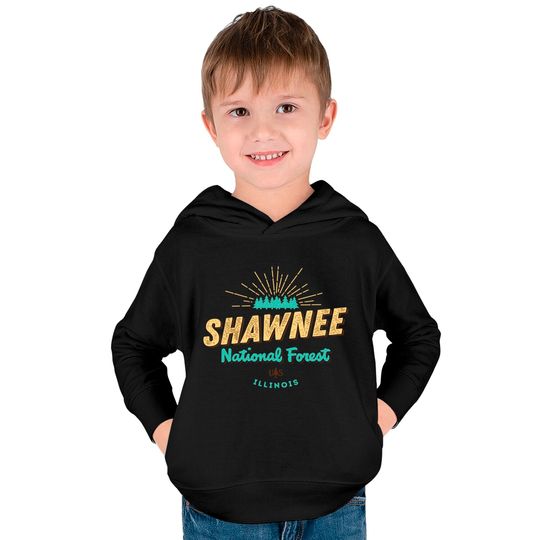 Shawnee National Forest Illinois Kids Pullover Hoodies