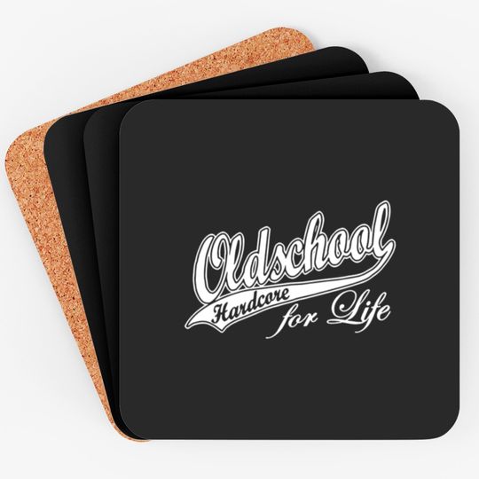 Old school Hardcore For Life Funny Logo