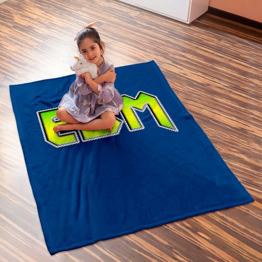 Electronic Dance Music EDM Baby Blankets
