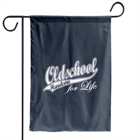 Old school Hardcore For Life Funny Logo