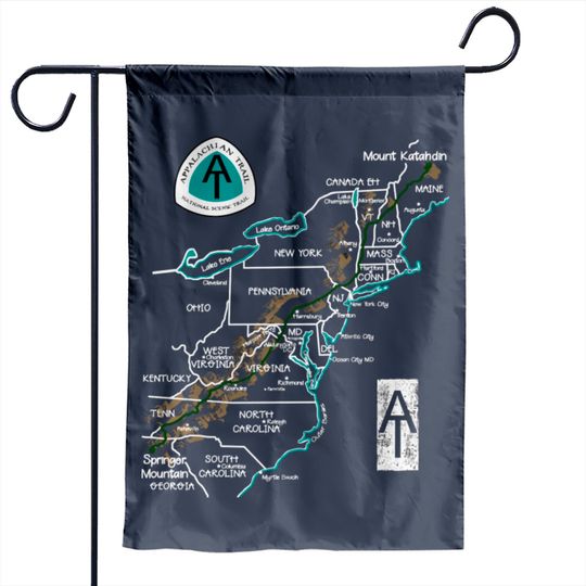 Appalachian Trail Hiking Map