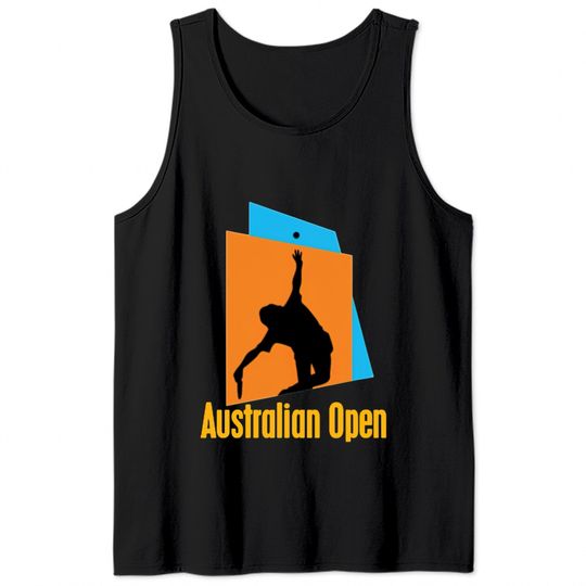 Australian Open Logo Tank Tops