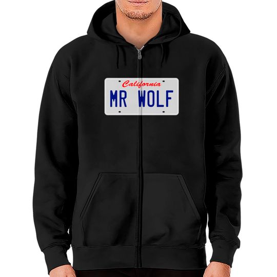 Mr. Wolf - Pulp Fiction Zip Hoodies