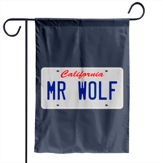 Mr. Wolf - Pulp Fiction Garden Flags