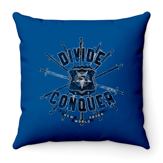 Divide and Conquer Throw Pillows