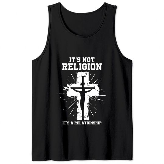 Jesus Saying For Christians Tank Tops