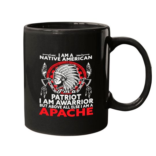 Apache Tribe Native American Indian America Tribes Mugs