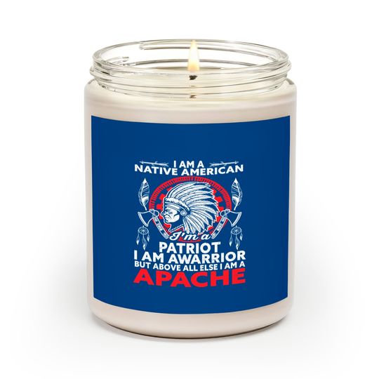Apache Tribe Native American Indian America Tribes Scented Candles
