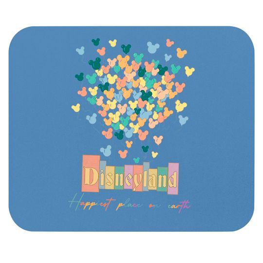 Disneyland Happiest Place on Earth Mouse Pads