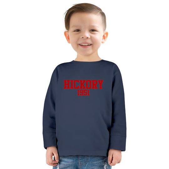 Hickory 1951 (variant) - Hoosiers -  Kids Long Sleeve T-Shirts