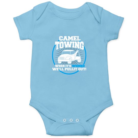 Camel Towing Funny Adult Humor Rude Onesies