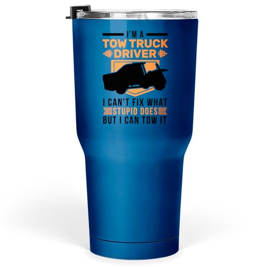 Tow Truck Towing Service - Tow Truck - Tumblers 30 oz