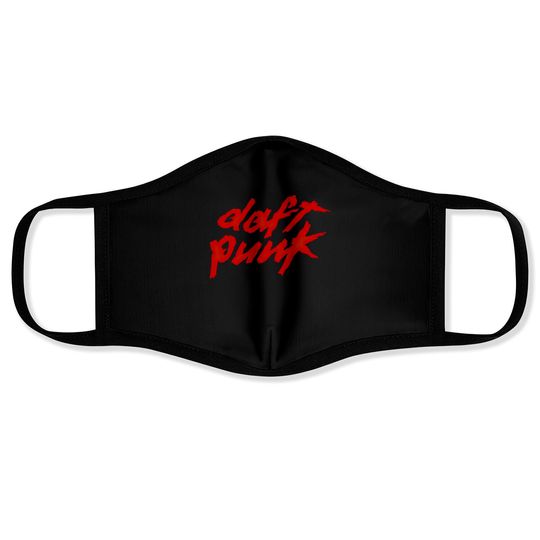 daft punk signature - Daft Punk - Face Masks