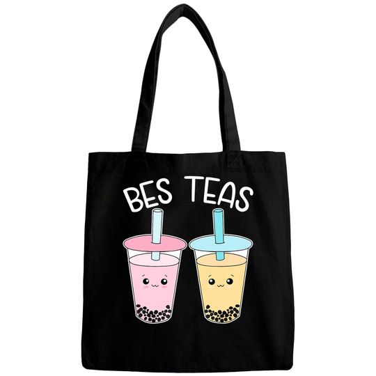 Bes Teas-Besties Bubble-Tea Cute Boba-Best-Friends Bags