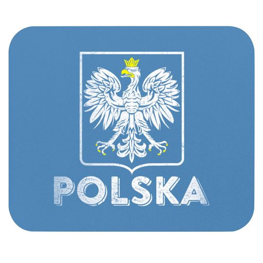 Polska Retro Style Mouse Pad Poland Mouse Pads Polish Soccer Mouse Pad