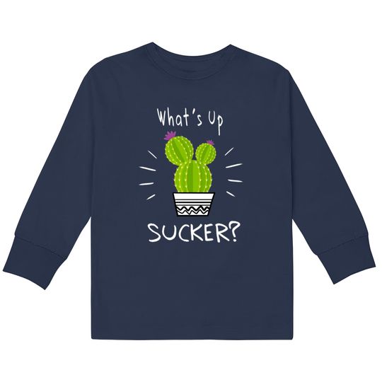 What’s Up Sucker XX13417CP  Kids Long Sleeve T-Shirts