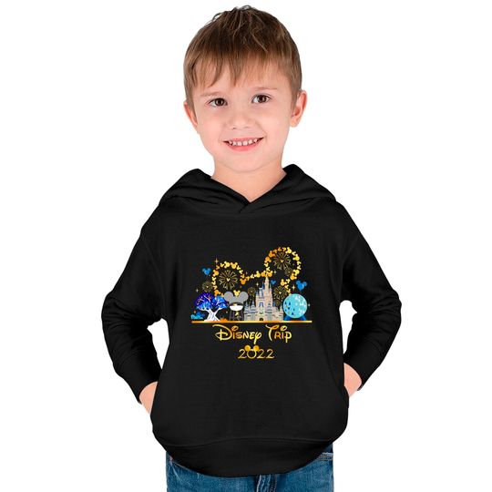 Personalized Disney Family Kids Pullover Hoodies, Disney Mickey Minnie Kids Pullover Hoodies, Disneyworld Kids Pullover Hoodies 2022