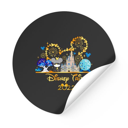 Personalized Disney Family Stickers, Disney Mickey Minnie Stickers, Disneyworld Stickers 2022