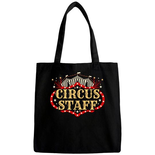 Vintage Circus Themed Birthday Party Circus Staff Bags