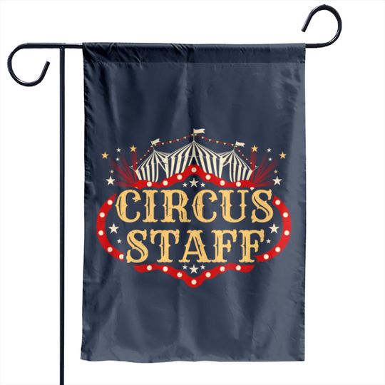 Vintage Circus Themed Birthday Party Circus Staff Garden Flags