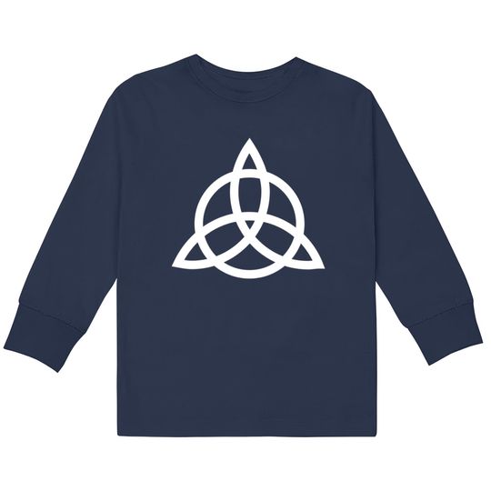 John Paul Jones Symbol (W)  Kids Long Sleeve T-Shirts