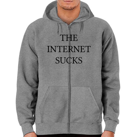 THE INTERNET SUCKS - The Internet Sucks - Zip Hoodies