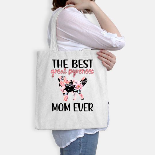 Great Pyrenees Mom Dog Lover Great Pyrenees Mama Bags