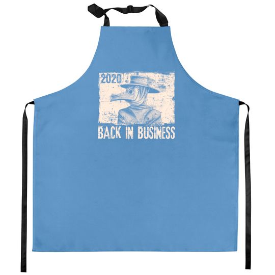 2020 Back In Business Medieval Plague Doctor Top Kitchen Aprons