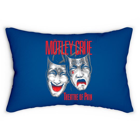 Motley Crue Theatre of Pain Rock Metal Lumbar Pillow Lumbar Pillows