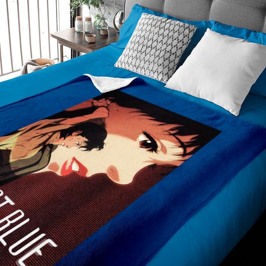 Perfect Blue, Perfect Blue Baby Blankets, Anime, Satoshi Kon Baby Blanket, Anime Graphic Baby Blanket.