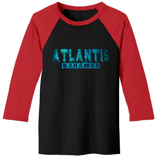 Atlantis Bahamas - Atlantis Bahamas - Baseball Tees