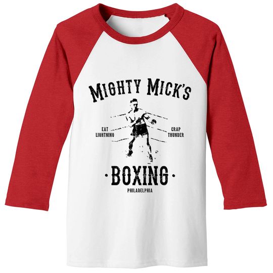 Mighty Mick's Boxing - Rocky - Baseball Tees