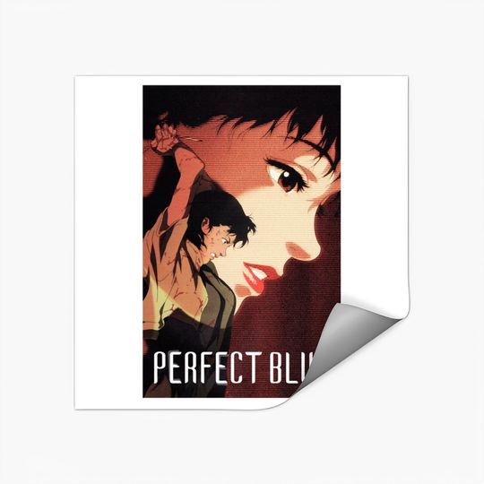 Perfect Blue, Perfect Blue Stickers, Anime, Satoshi Kon Sticker, Anime Graphic Sticker.