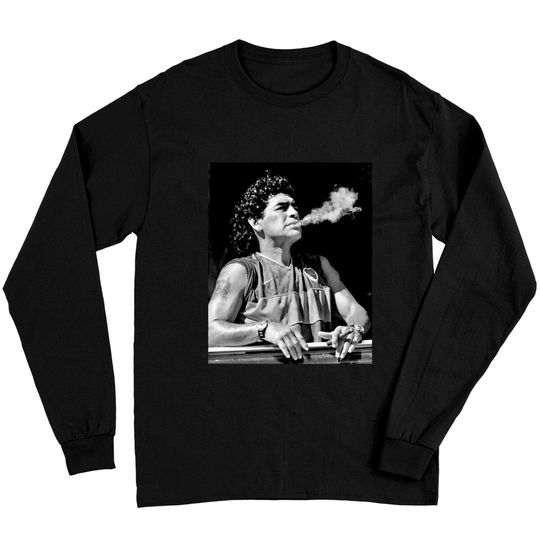 SMOKING MY LIFE - Diego Maradona - Long Sleeves
