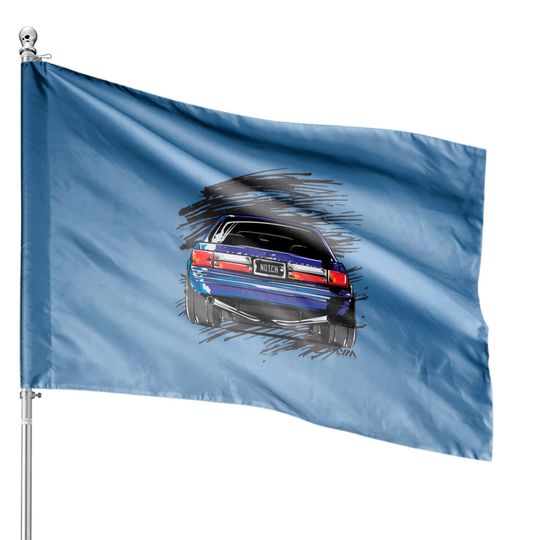 Notch Fox Body Ford Mustang - Mustang - House Flags